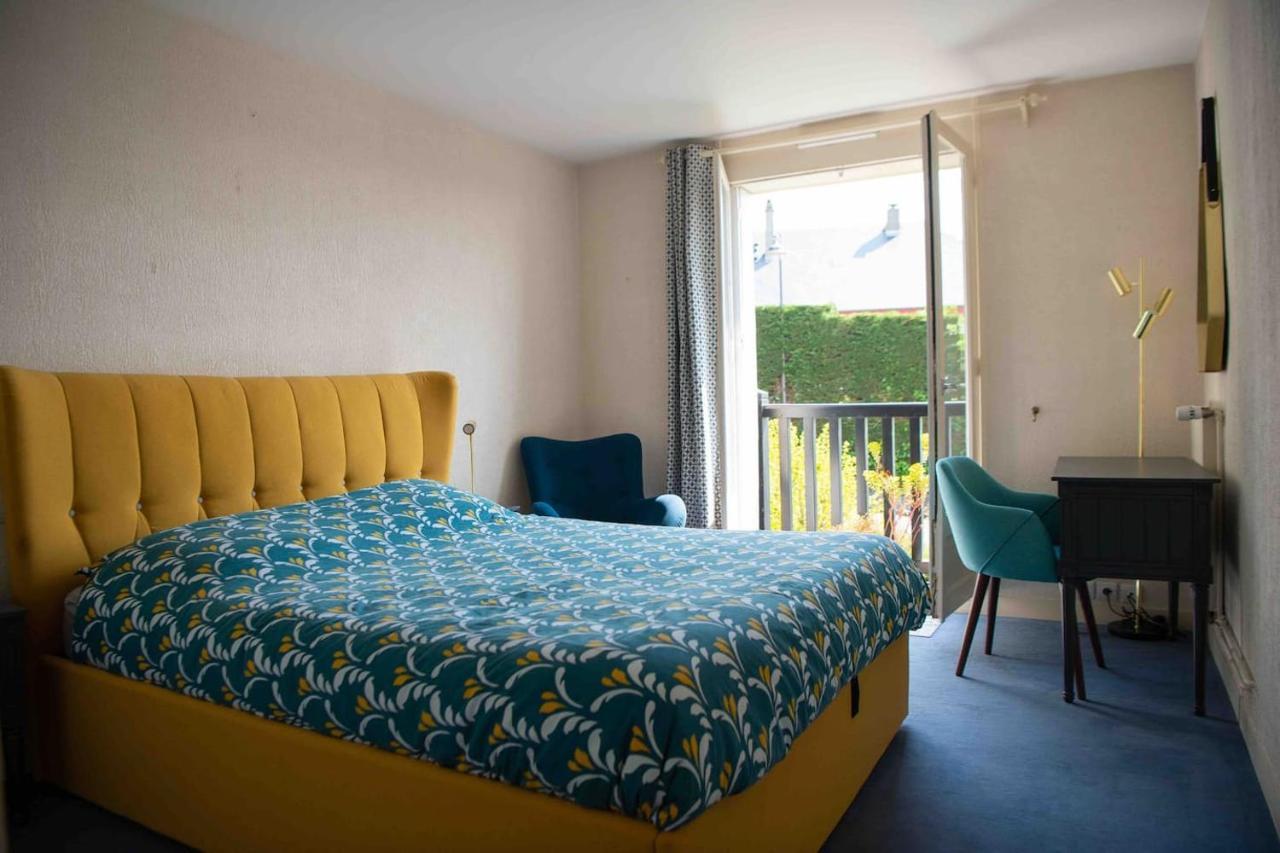 Appartement Avec Terrasse Vue Mer Trouville Sur Mer Esterno foto